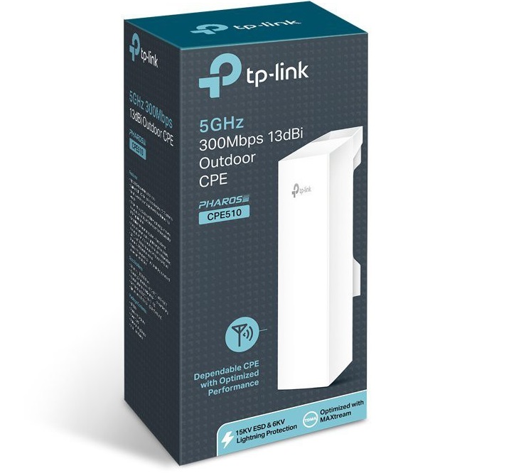 Bô Thu phát không dây ngoài trời 13dBi TP-Link CPE510 tần số 5Ghz