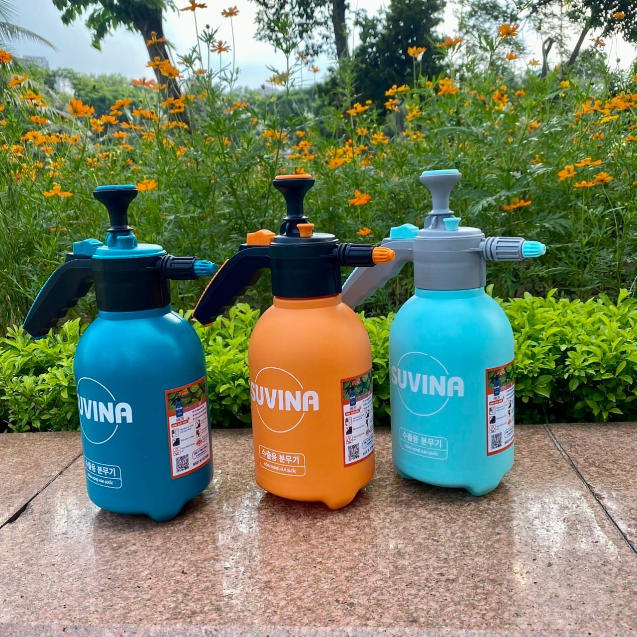 Bình tưới cây suvina 2 lít, phun sương cây cảnh, sản xuất theo công nghệ hàn quốc