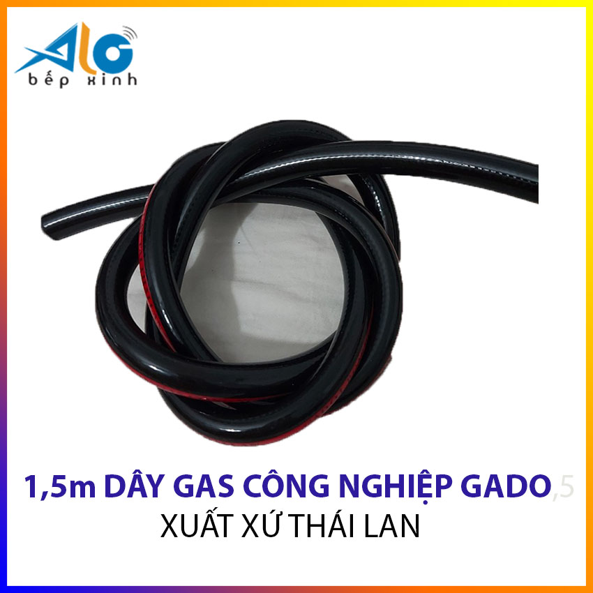 Dây gas công nghiệp Gado - dây ga cao áp - Alo Bếp Xinh