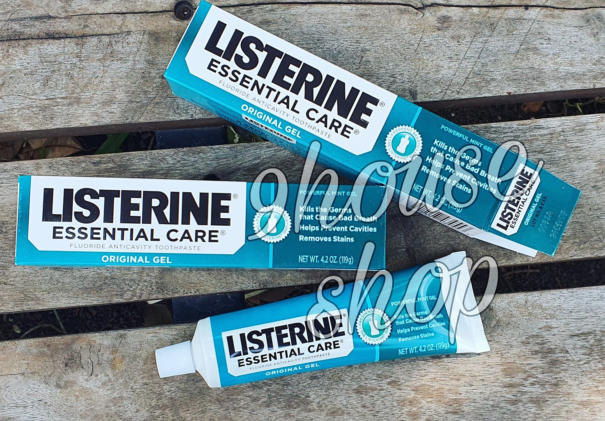 Kem đánh răng listerine essental care mỹ