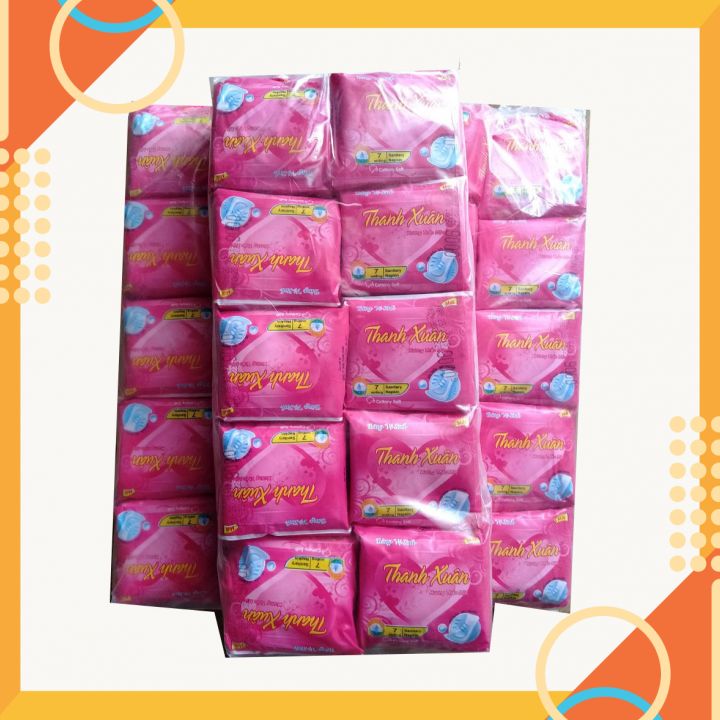 [ Hút Siêu Tốt ]  ComBo 10 Gói Băng Vệ Sinh Thanh Xuân Siêu Thấm Hút Cực Mạnh Chống Tràn