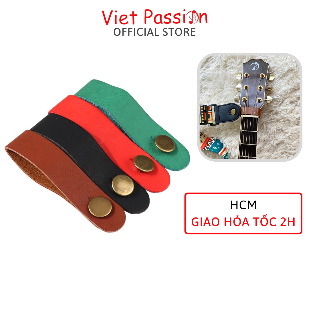 Dây da hỗ trợ đeo dây đeo đàn Guitar An Toàn Tiện Dụng Chất Lượng Viet Passion HCM