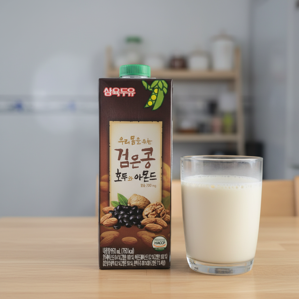 (COMBO 2 HỘP) Sữa Hạnh Nhân Óc Chó Đậu Đen SahmYook 950ml Hàn Quốc
