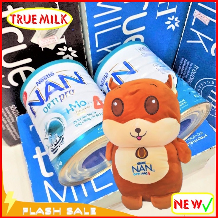 Combo 2 Lon NaN 4 1700g- Nan Optipro HMO 4 1.7kg - sữa bột NAN