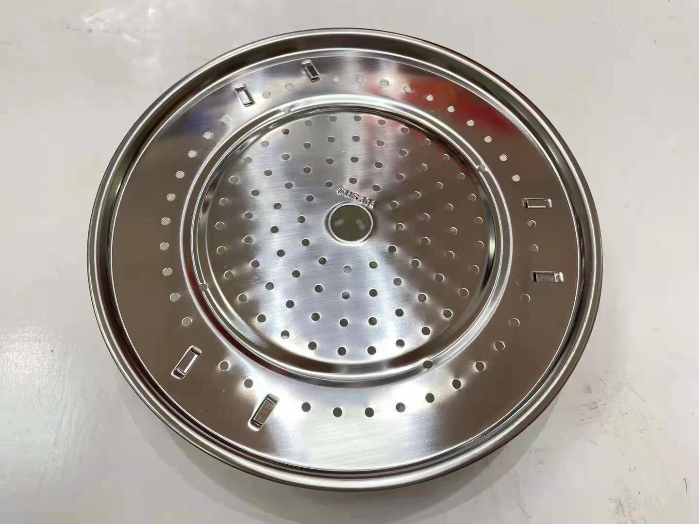 Vĩ hấp inox 304 cao cấp có chân tháo rời dc size 20 cm