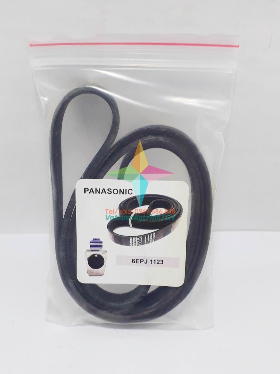 Dây curoa máy giặt cửa ngang PANASONIC - 6EPJ 1123 - 6 rãnh