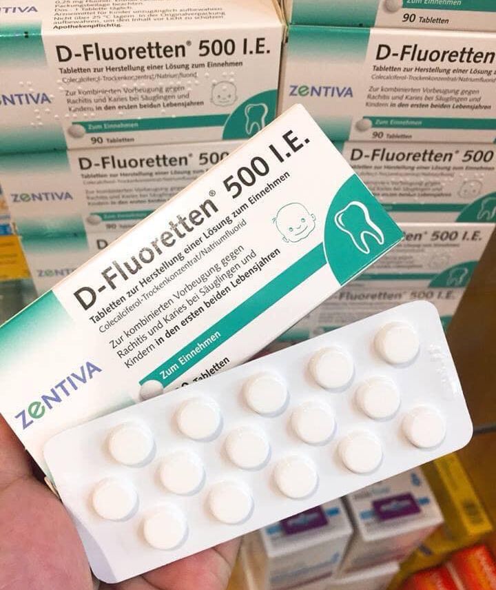 Vitamin D Fluoretten 500 IE