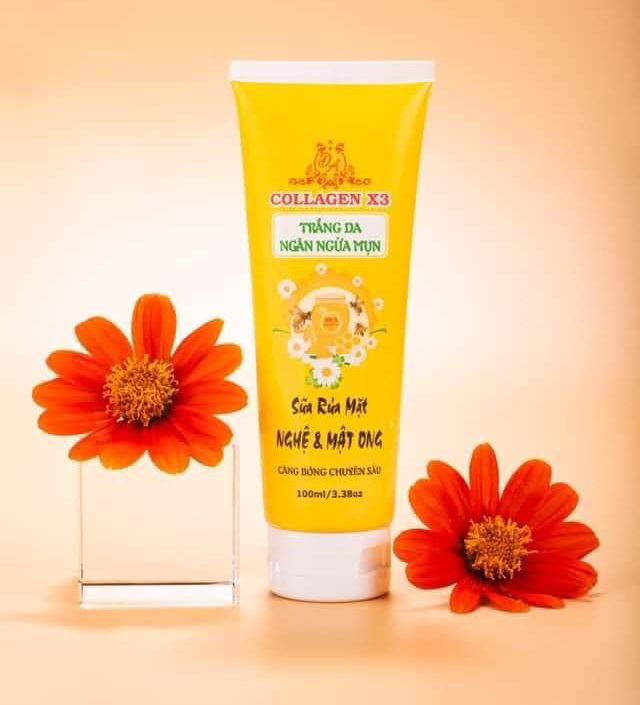 Sữa rửa mặt Collagen x3