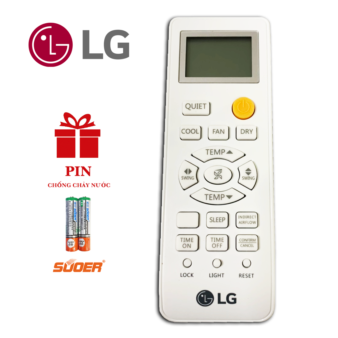 [Nhập ELJAN2 giảm đến 200k cho đơn 99k]Điều Khiển Điều Hoà LG Loại Đẹp Chính Hãng Có thể kiểm tra lỗi điều hoà