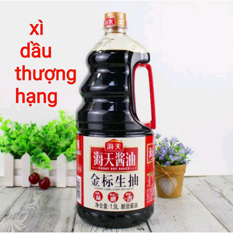 Xì dầu nhãn vàng hải thiên 1,9l