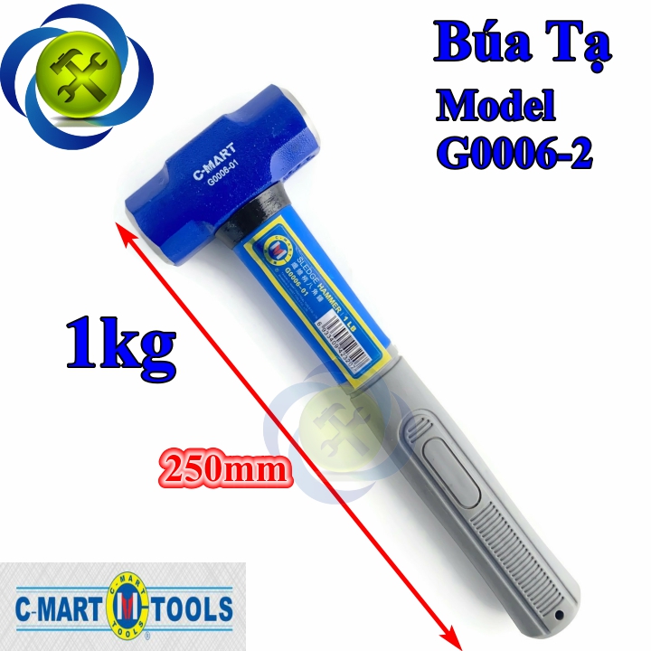 Búa tạ 1kg c-mart g0006-2