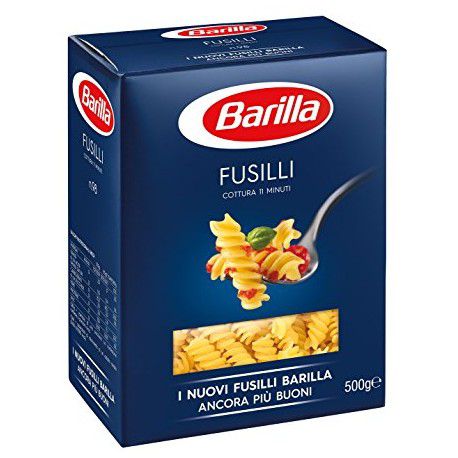 Nui xoắn Fusilli Barilla 500g (date 1.11.2020)