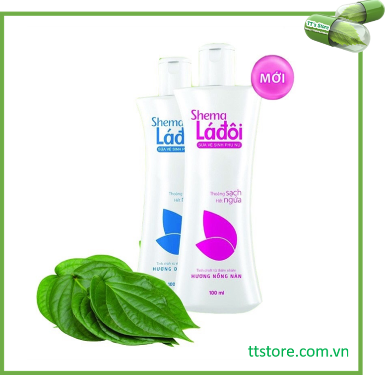 Dung dịch vệ sinh shema lá đôi 100ml 200ml