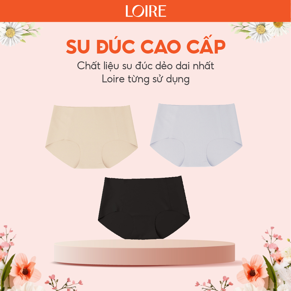 Combo 3 Quần Lót Su Đúc Không Viền Cao Cấp Loire QSD08