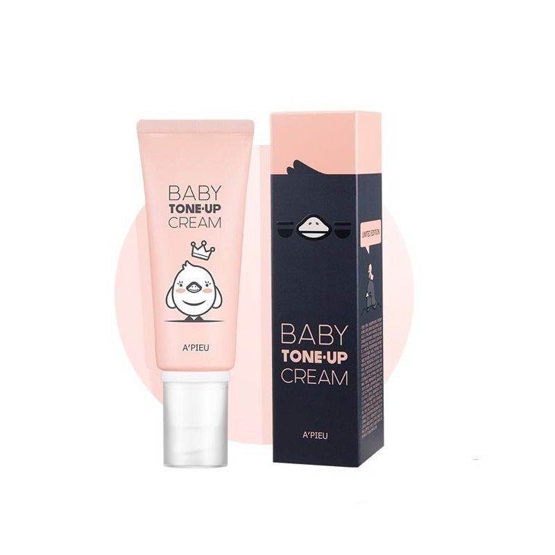 Kem dưỡng ẩm làm sáng hồng da a'pieu baby tone-up cream 65g