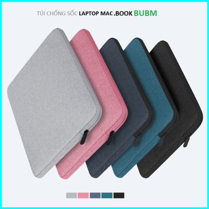 Túi chống sốc macbook laptop bubm 13inch 15 inch không thấm nước