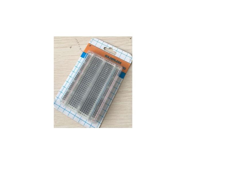 Breadboard mini 400 lỗ 8.5cmx5.5cm 400 lỗ