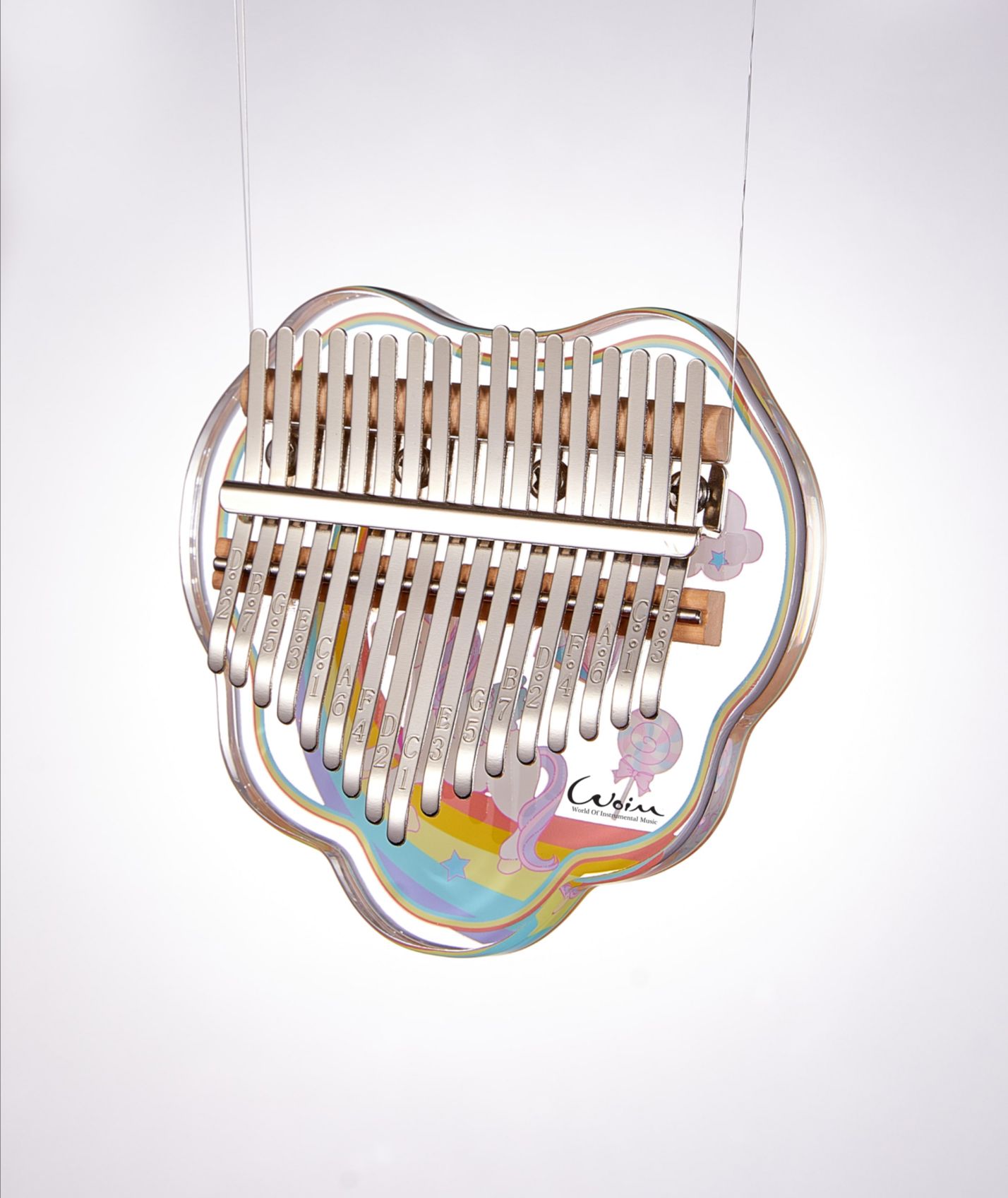Đàn Kalimba Woim Cao Cấp 17 Phím - 17 Thumb Piano Keys