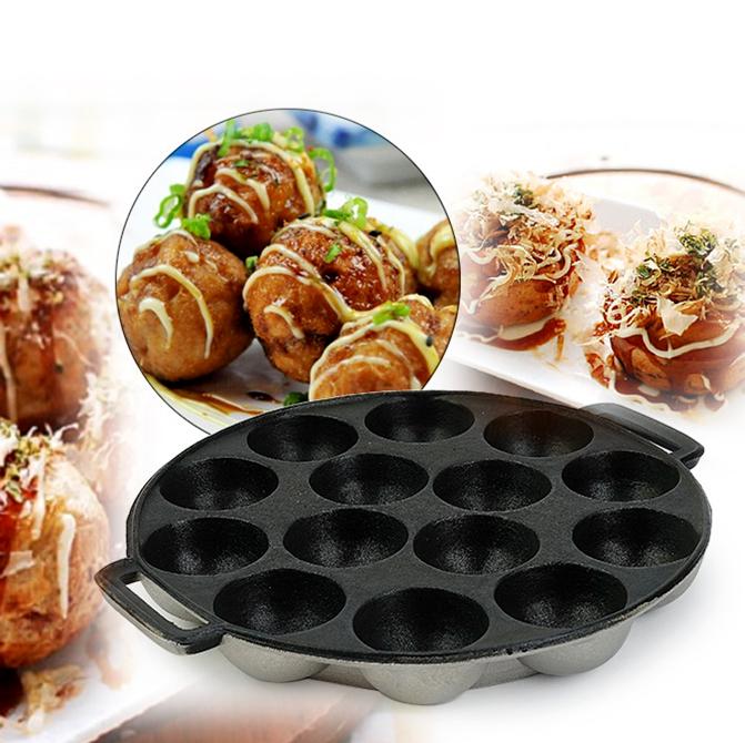 Khuôn làm bánh bạch tuộc Nhật Bản Takoyaki chống dính cao cấp (hàng xuất khẩu chất lượng)
