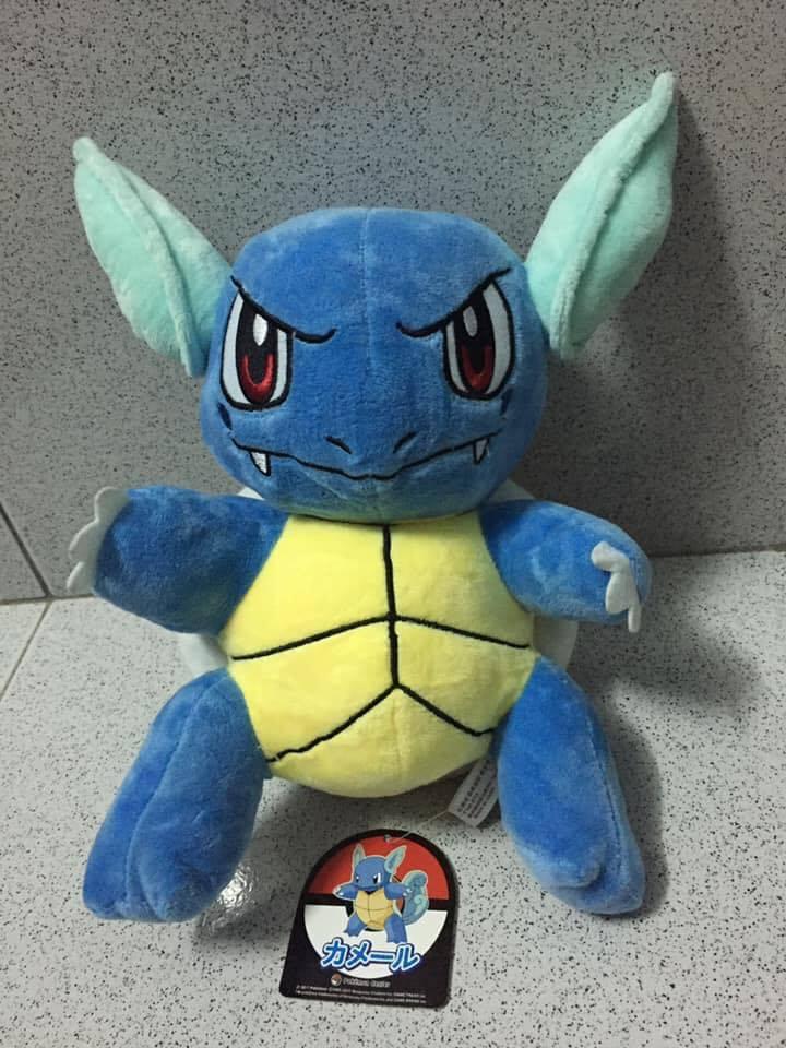 Gấu bông Pokemon - rùa xanh Kini tiến hóa cấp 2 - WARTORTLE (hàng hiếm đẹp, số lượng có hạn)