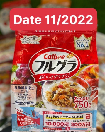 Ngũ cốc calbee hàng nội địa nhật bản - gói 750g