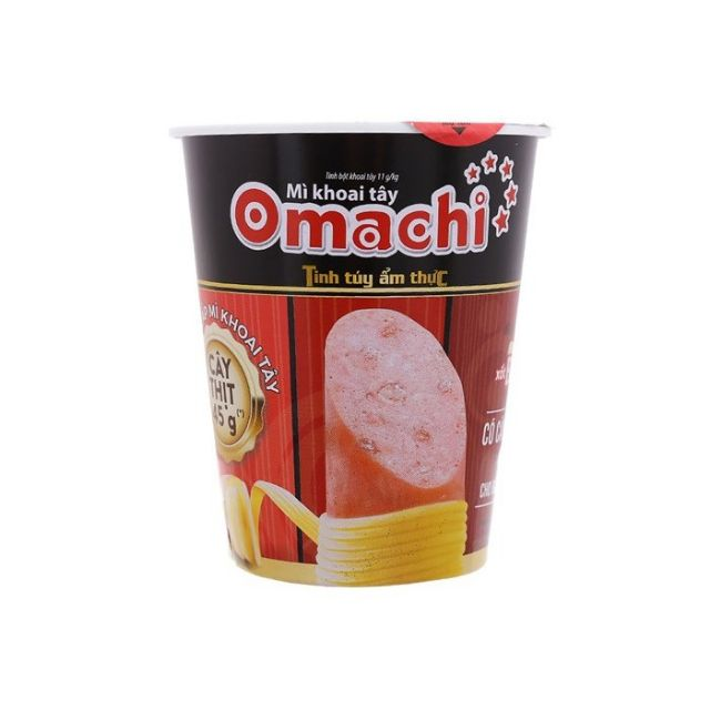 Mì ly/ mì cốc Omachi xốt bò hầm 113g