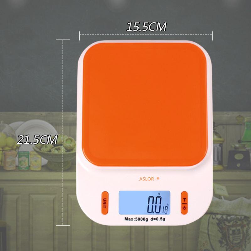 Cân điện tử nhà bếp 5kg/0.5gr bảo hành 1 năm