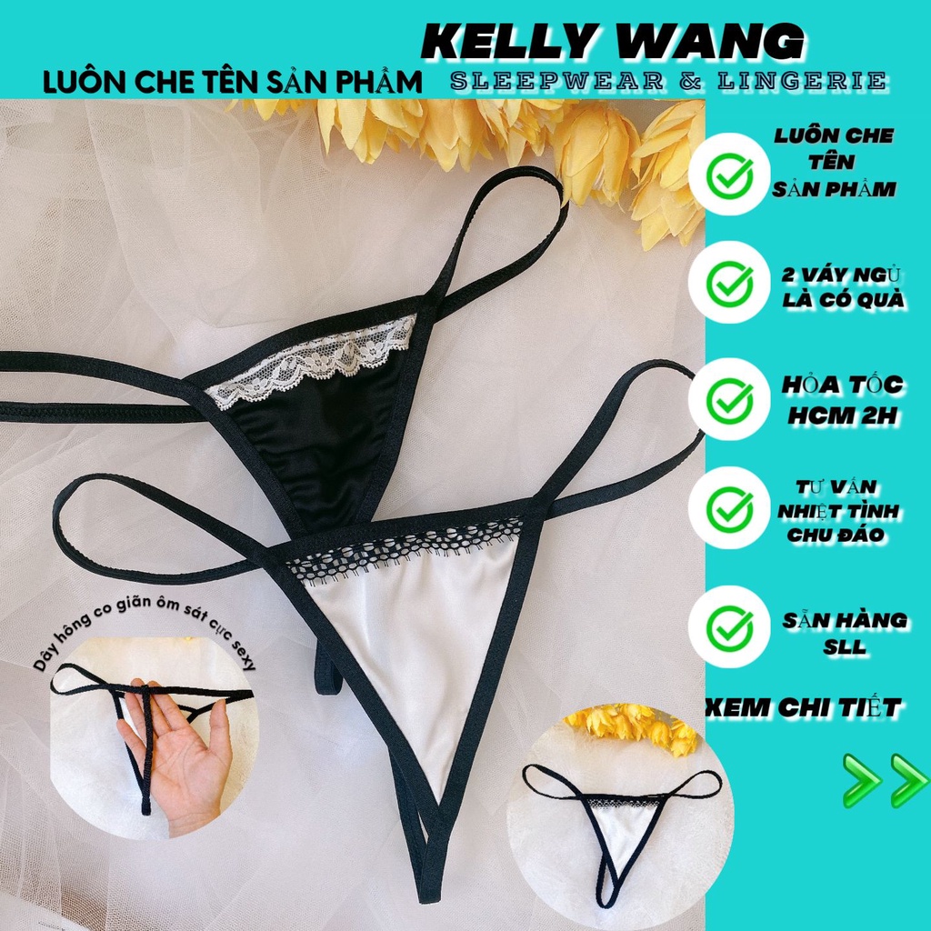 - chíp lọt khe lưới trơn - quần lót nữ sexy - kellywang