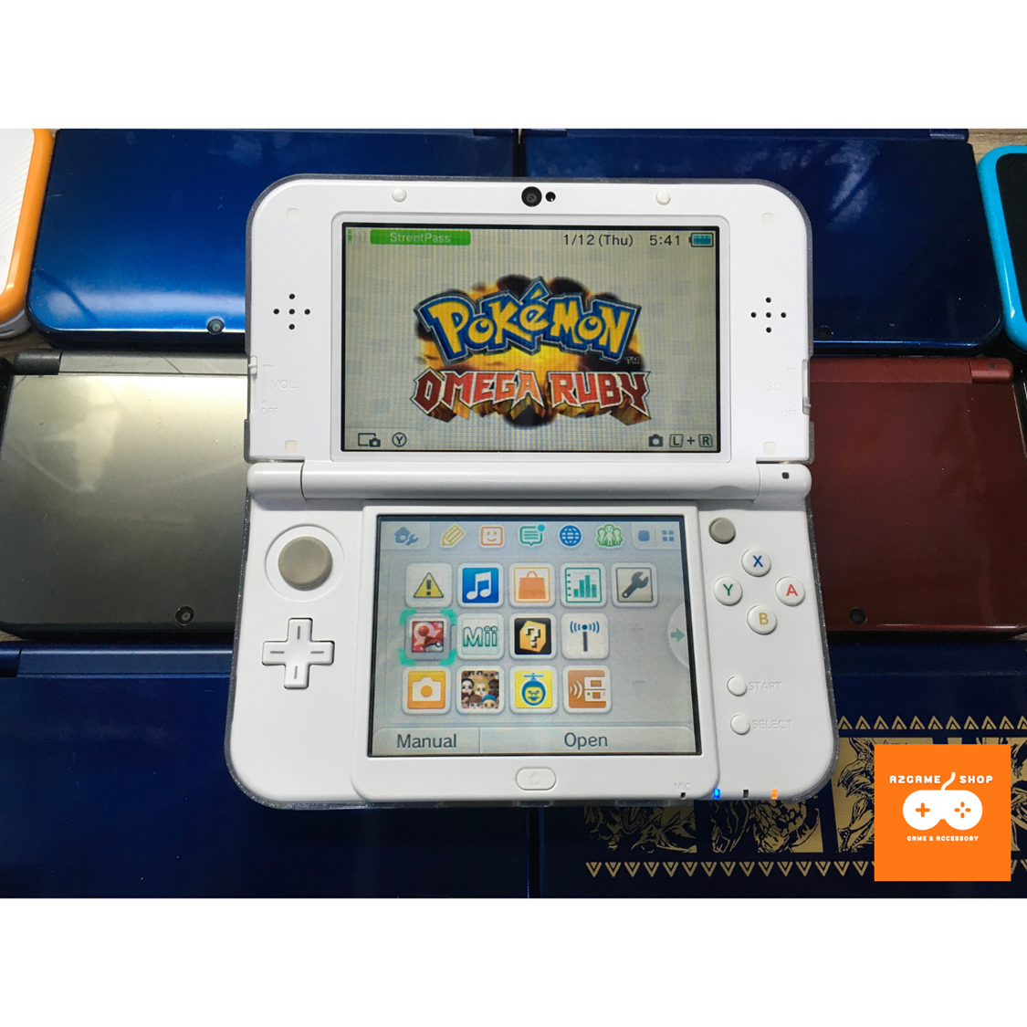 Máy chơi game nintendo new 3ds ll đầy đủ phụ kiện