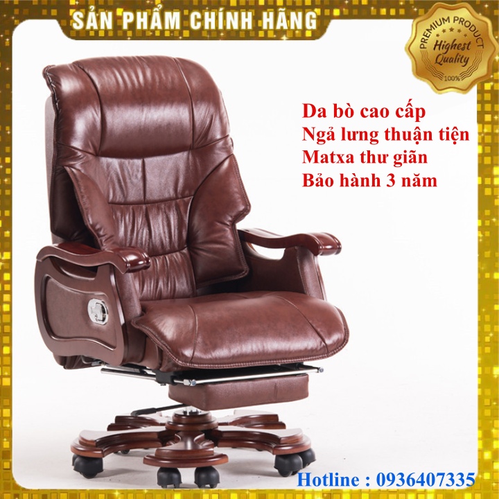 [Trả góp 0%] Ghế chủ tịch, Ghế giám đốc , Ghế văn phòng- Hàng đẹp chất lượng cao da cao cấp  -T287