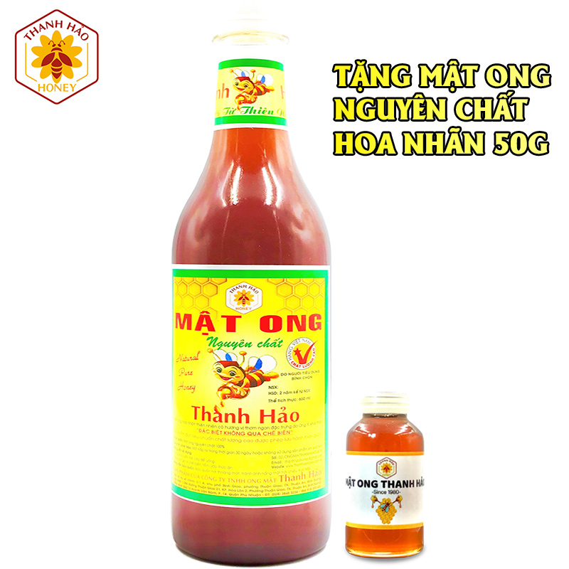 Mật ong nguyên chất hoa nhãn thanh hảo 960g