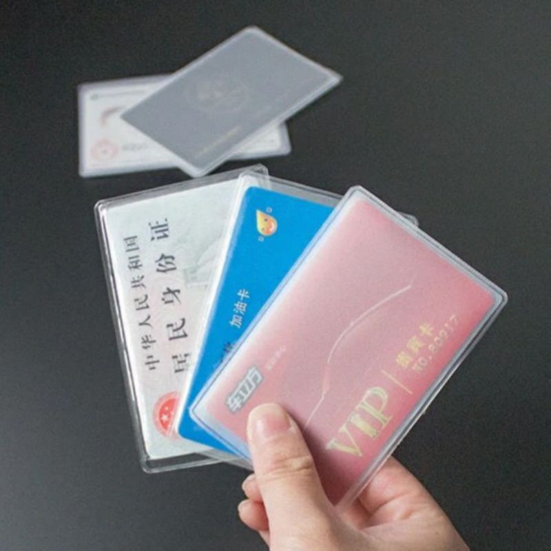 Combo 5 túi bọc cccd thẻ atm thẻ sinh viên chống trầy xước