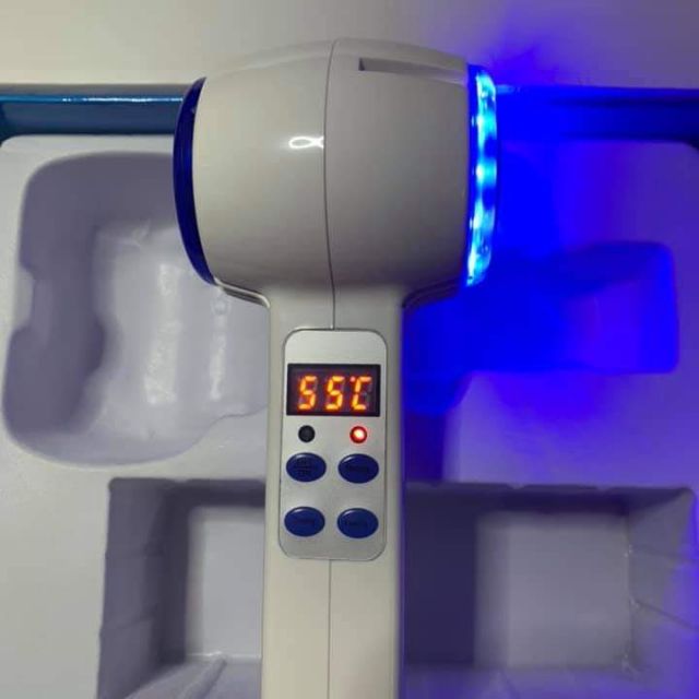Búa Nóng Lạnh Massage làm đẹp da mặt Chuyên Dụng cho Cá Nhân và Spa - Búa Nóng Lạnh Kết Hợp Ánh Sáng Sinh Học - Búa nóng lạnh cao cấp điện di tinh chất