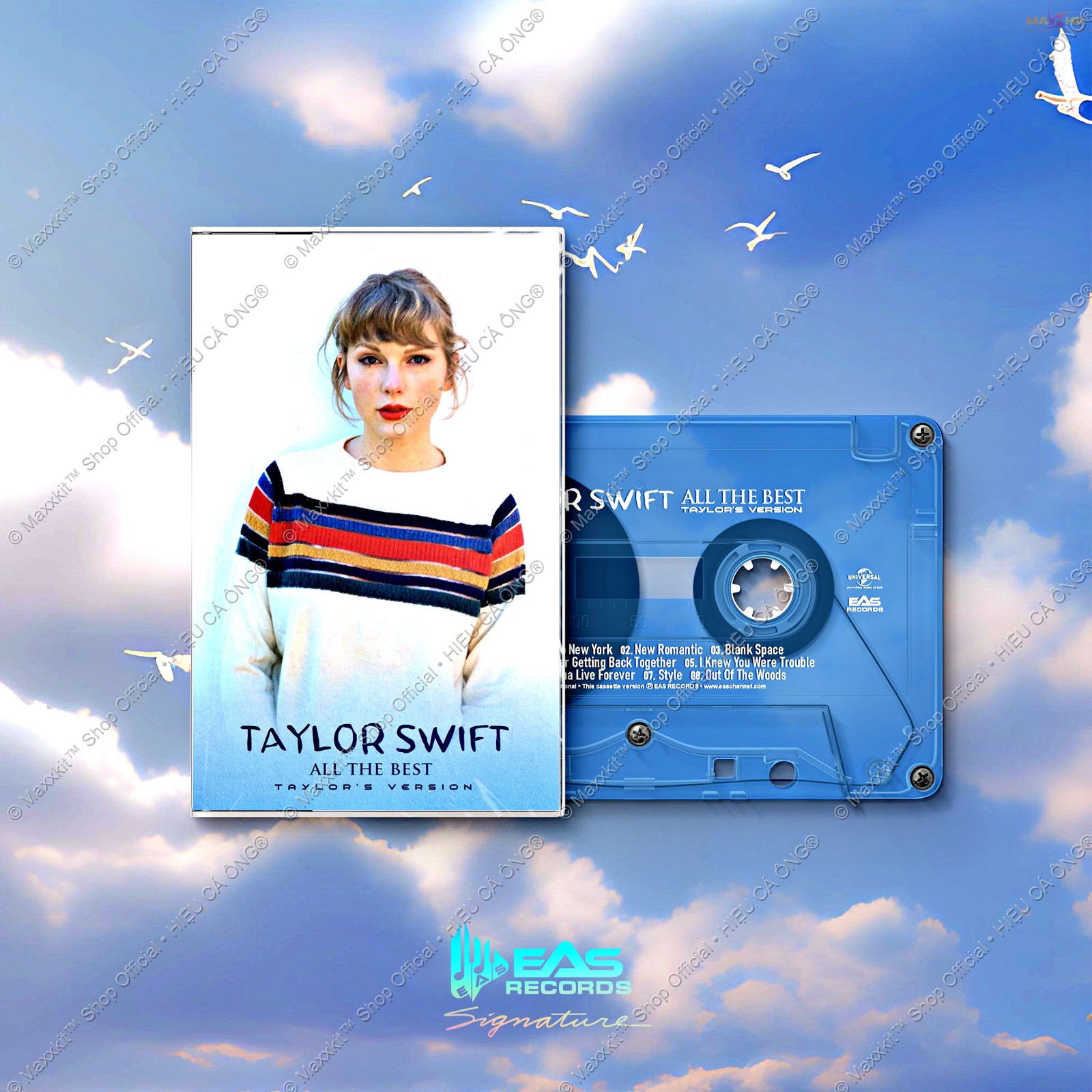 Băng cassette Taylor Swift - All The Best - EAS Records