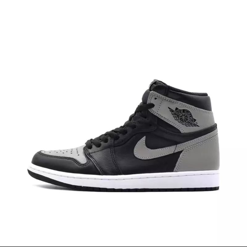 Hot Sale  ΝΙΚΕ Ar J0dn 1 High Màu Xám Khói Thời Trang Giày Bóng Rổ Đá Obsidian Giày Thể Thao Thường Ngày Giày Nam Nữ