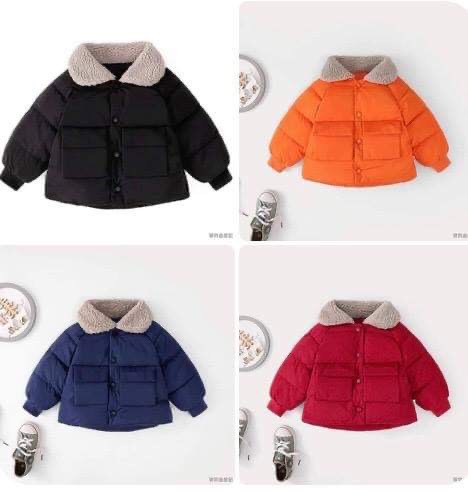 Áo phao trần bông siêu nhẹ siêu ấm cho bé gái từ 10-25kg