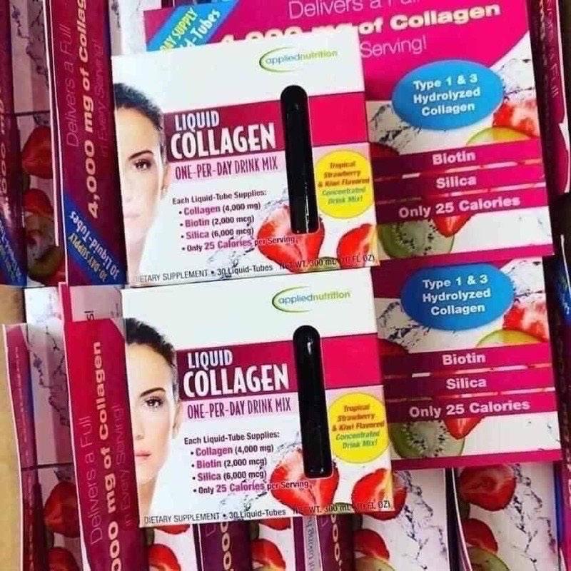 Liquid Collagen dạng nước 30 ống