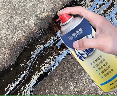 [HCM]Bình xịt chống thấm dột đa năng 450ml Sơn xịt chống thấm đa năng Chai xịt chống thấm tường nhà Xịt chông thấm dột Waterproof Spray Polyurethane