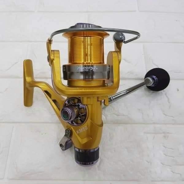 Máy Câu Cá Yumoshi KM Tải Cá Lớn - Máy Câu Cối Nông Big Size, may cau ca cao cap, may cau ca co lon, may cau gia re penn ( Shop Đồ Câu Thông Minh )