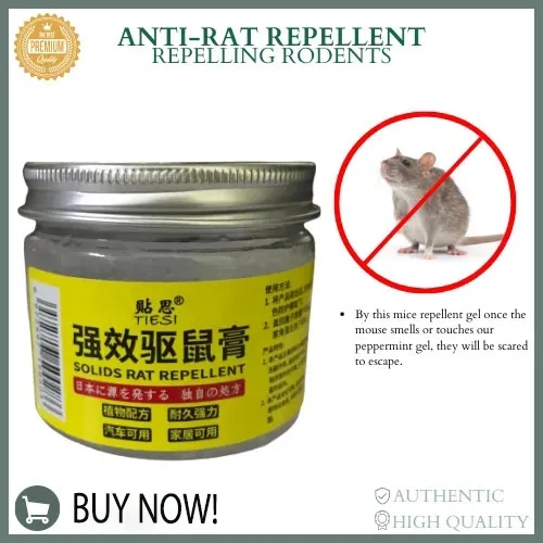 Mạnh mẽ Thuốc xua đuổi chuột/Rat Repell/Solids rat repellent/120g
