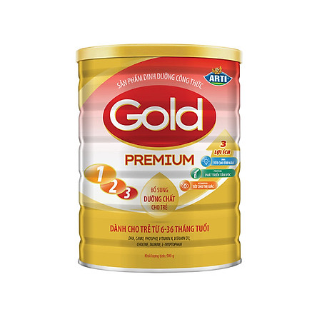 HCMFREESHIP Sữa Arti Gold Premium 123 - 900G