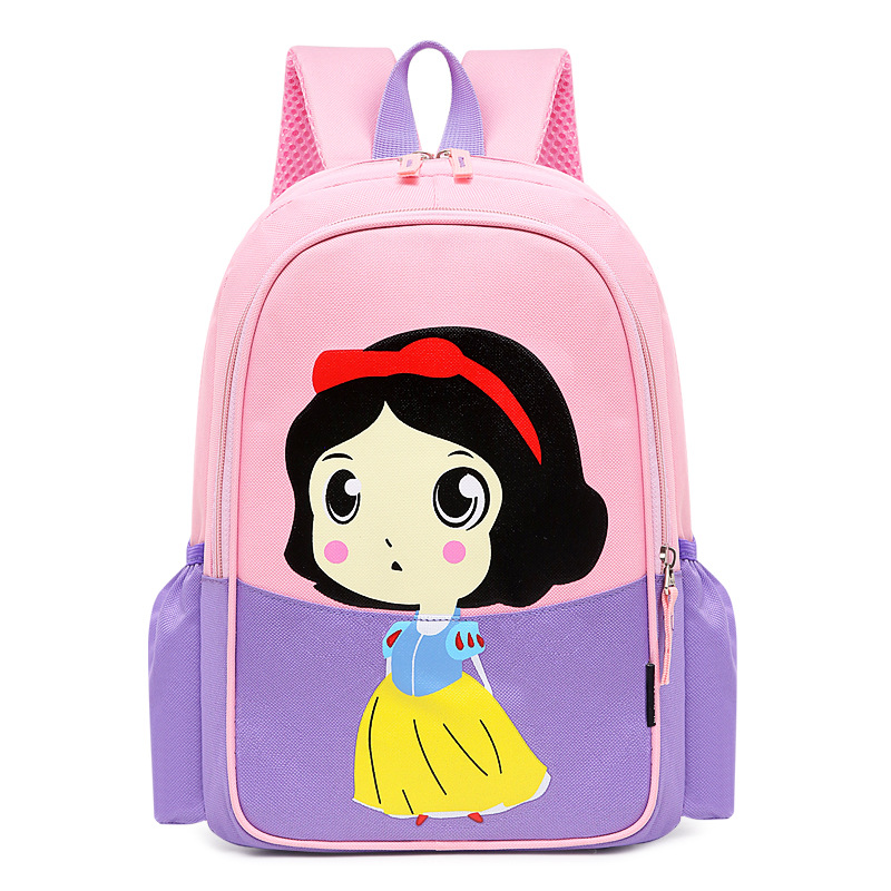 [CHẤT ĐẸP] Balo cho bé đi nhà trẻ-lớp 1- Balo siêu nhẹ chống thấm nước họa tiết công chúa bạch tuyết dễ thương, cặp sách chống thấm cho bé gái mẫu giáo mầm non, lớp 1