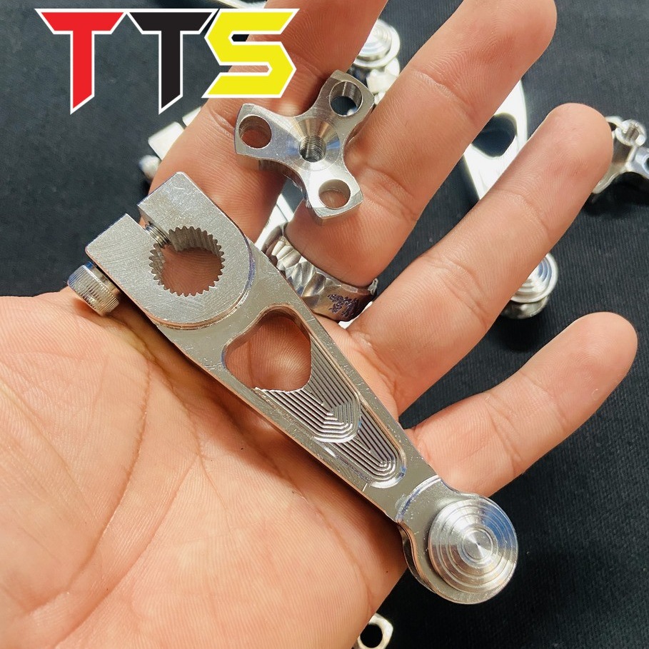 [HCM]Càng thắng đùm Salaya iINOX 304 mẫu thẳng  lắp cho các xe WAVE DR4EM sử dụng suốt đời