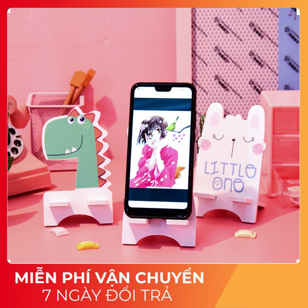 Giá đỡ điện thoại hình thú dễ thương