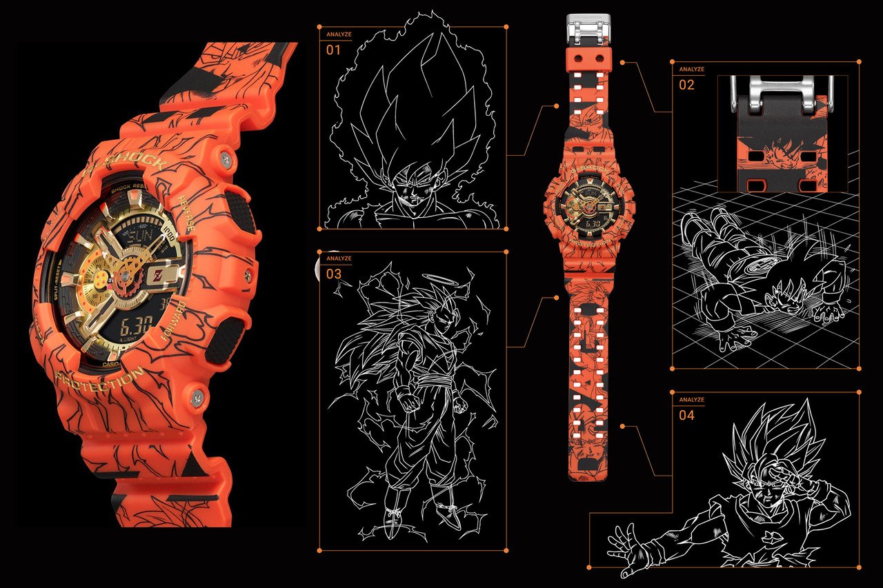 Đồng Hồ G-Shock GA-110 Dragon Ball Z Bảy viên ngọc rồng 5