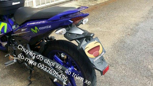 Dè sau mã lai có tem yamaha gắn cho ex150