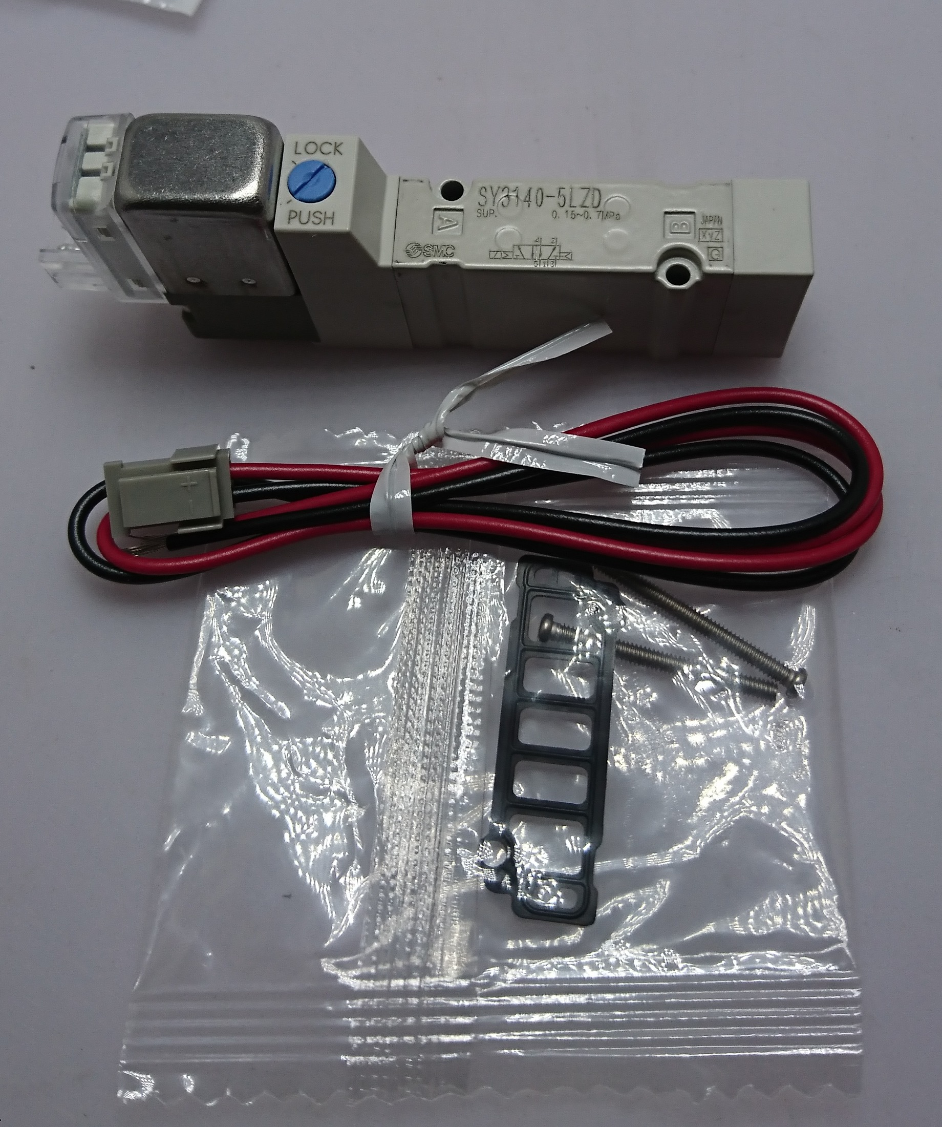 Van điện từ, van định hướng, van khí nén SY3140-5LZD (SMC)