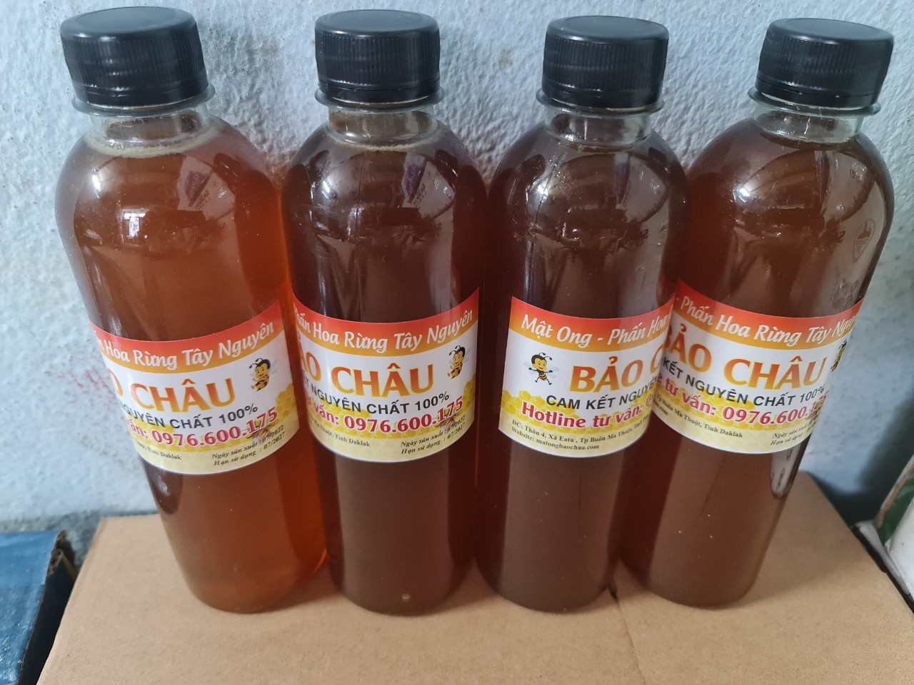  1 LÍT Mật ong Hoa Cà Phê Đăk Lăk nguyên chất 100% - Đặc sánh - thơm - vàng óng - Cam kết Mật nguyên chất 100% ,GIÁ GỐC TAI TRẠI 