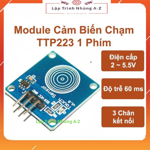 Module cảm biến chạm ttp223 1 phím