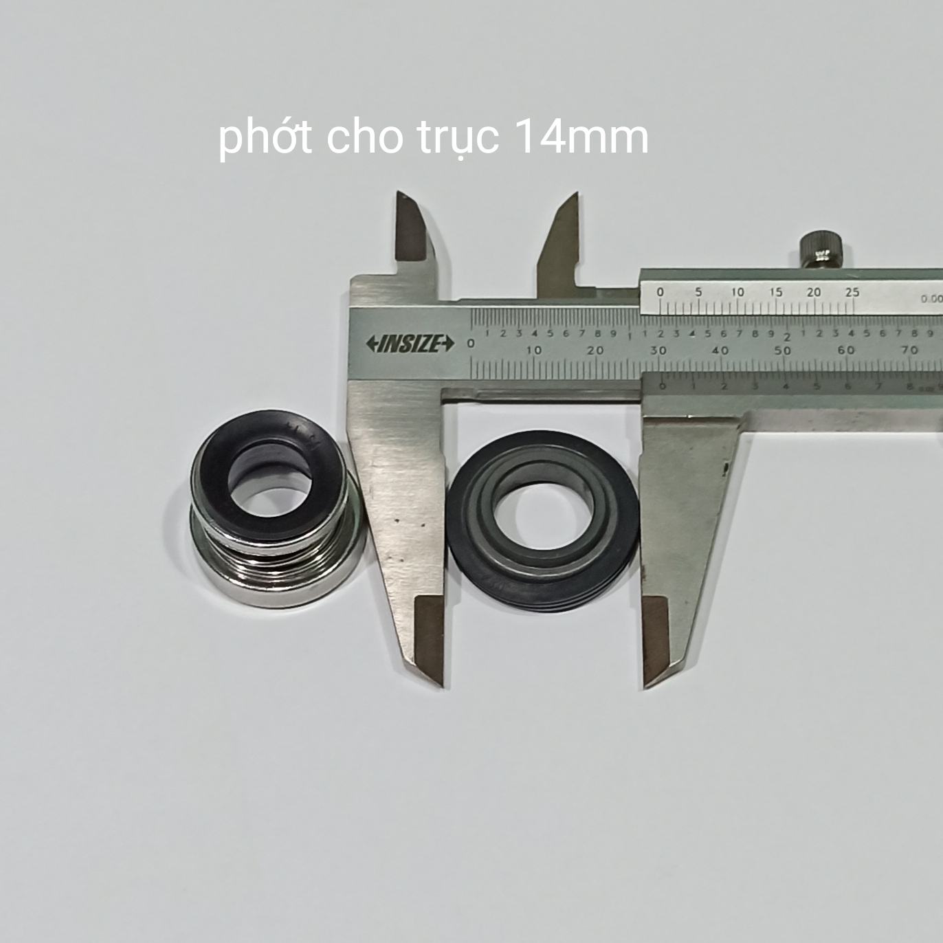 Phớt inox cho mô tơ bơm nước dùng cho trục 14mm, 16mm